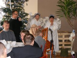 Wigilijne spotkania w Domu Pomocy w Podzamku